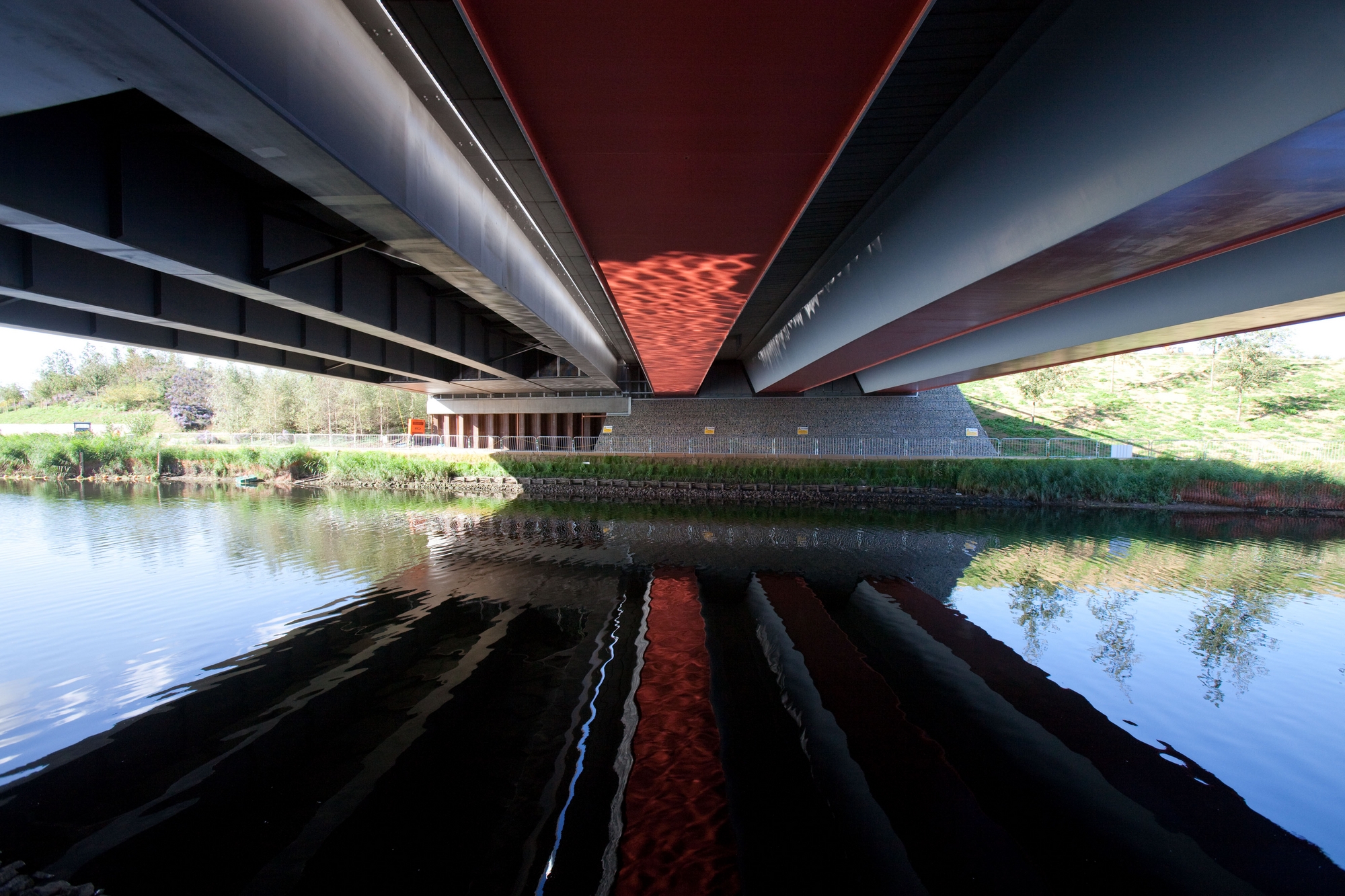 Central Park footbridge